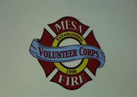 New Mesa Fire Dept Volunteer Corps logo! | Mesa Fire and Medical ...