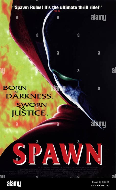 SPAWN -1997 POSTER Stock Photo - Alamy