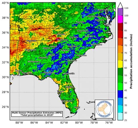 Home Page | Southeast Regional Climate Center | Climates, Precipitation ...