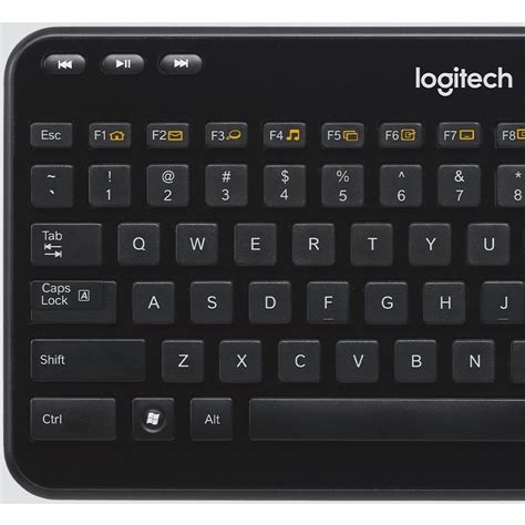 Logitech K360 Compact Wireless Keyboard for Windows, 2.4GHz Wireless ...