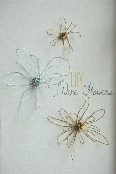 crafts tutorial: wire flowers - crafts ideas - crafts for kids