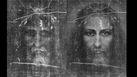 True image of Jesus Christ on the Shroud of Turin - YouTube