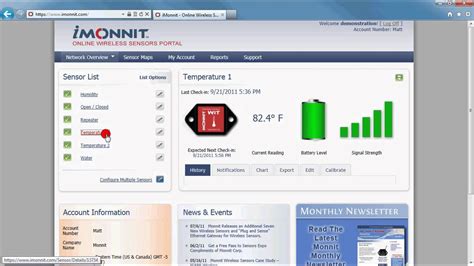 Calibrating Monnit Wireless Sensors - YouTube