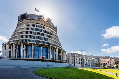 Wellington The Beehive Parliament Building New Zealand - Hospitality Business