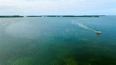 Aerial View of Florida Coastline Stock Image - Image of waterways ...