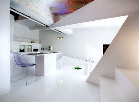 Small Apartment Futuristic Interior Design - DigsDigs