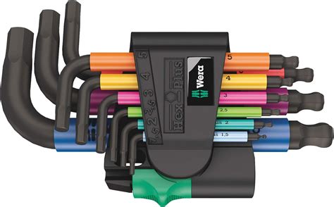 Wera 05133164001 950/9 Hex-Plus Multicolour 2 L-Key Set: Amazon.co.uk ...