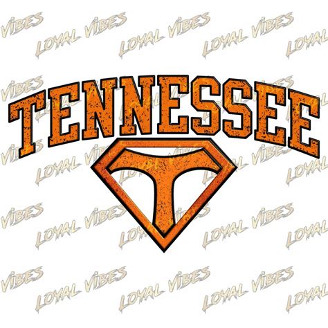 Super Power T Tennessee Vols Custom Design PNG JPG - Etsy