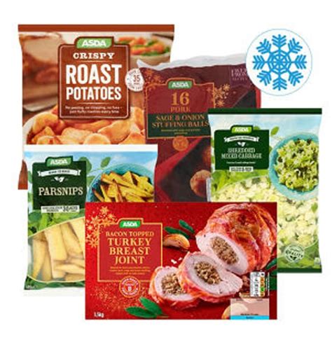 ASDA Frozen Christmas Dinner Serves 8 Bundle - Only £14.9!, £14.90 at ASDA