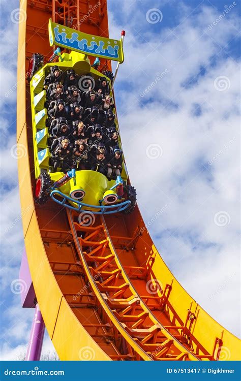 Rc Racer Roller Coaster At Disneyland Paris Editorial Image ...