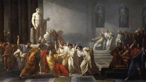 Plutarch Describes the Assassination of Caesar