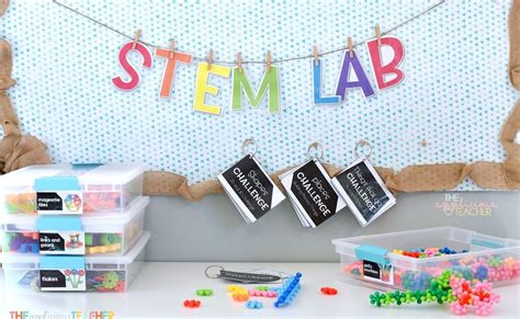 Create a Mini STEM Lab in Your Classroom | Stem lab, Stem classroom ...