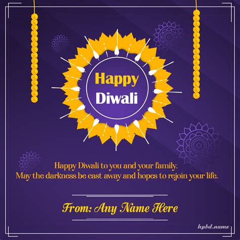 Happy Diwali Wishes Quotes Images With Name Edit