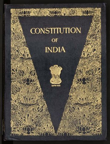 The Constitution Of India Original 1950 : Government of India : Free ...