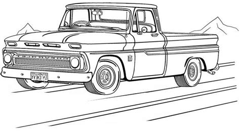 65 Ford Truck Coloring Pages - Tripafethna