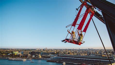 Swing 'Over the Edge' at A'DAM Lookout Amsterdam | Dam, Amsterdam, Amsterdam city