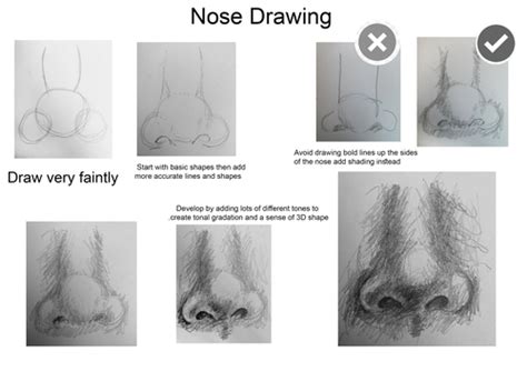 Drawing/shading a nose | Teaching Resources