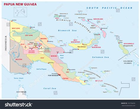 3,867 Papua New Guinea Map Vector Images, Stock Photos & Vectors ...