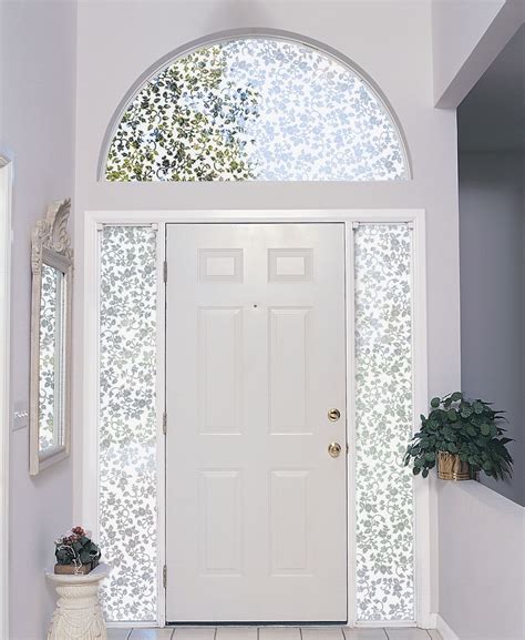 Best Entry Door Window Treatments Ideas | Ann Inspired