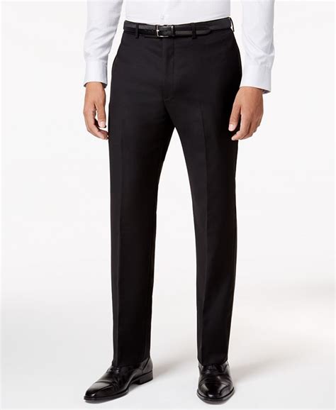 Calvin Klein Men's Extra-Slim Fit Black Solid Suit - Macy's