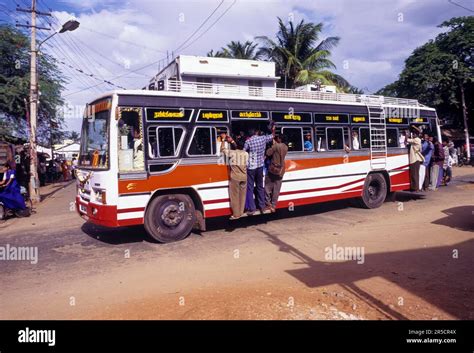 Bus transportation at Coimbatore, Tamil Nadu, South India, India, Asia Stock Photo - Alamy