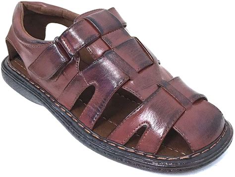 Mens Closed Toe Sandals, Mens Sandals, Casual Slippers, Velcro, Men's Shoes, Outsole, Toes ...