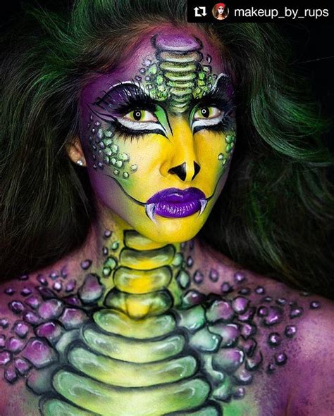 Halloween Makeup Body Painting Art Idea From @makeup_by_rups Will you ...