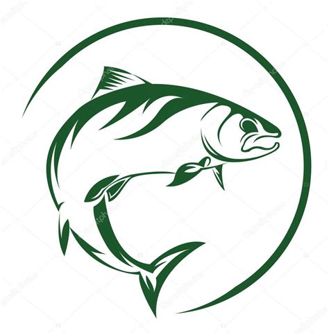 Salmon Fish — Stock Vector #46986645