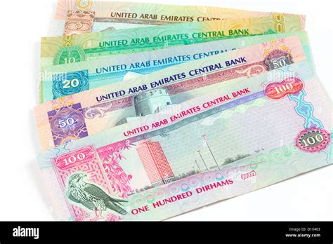 United Arab Emirates, UAE, Dirhams - currency money notes Stock Photo ...