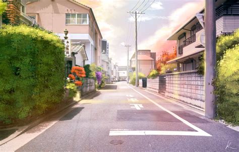 Anime Neighborhood Wallpapers - Wallpaper Cave