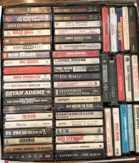 Large cassette tape collection Multiple Listings Classic | Etsy