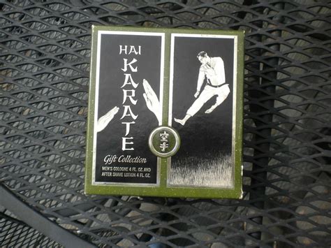 Vintage Hai Karate Cologne & Aftershave in cool box - Men