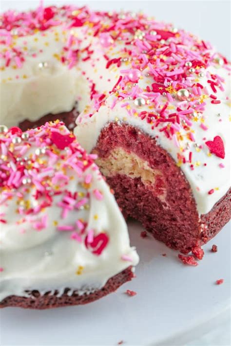 Red Velvet Bundt Cake with Cream Cheese Swirl | Bunsen Burner Bakery