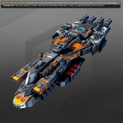 Frigate 3D model - TurboSquid 1380644