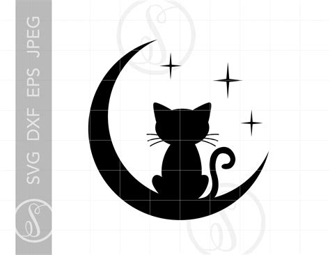 Black Cat Silhouette Cat Moon | ubicaciondepersonas.cdmx.gob.mx