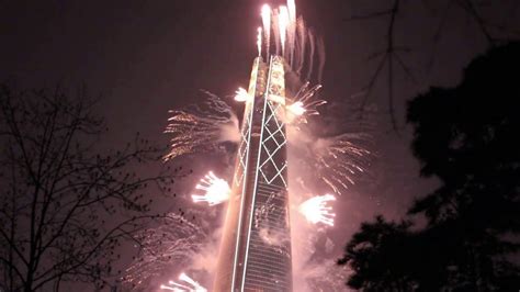 Lotte World Tower Fireworks Festival #2, Seoul, Republic Of Korea - YouTube