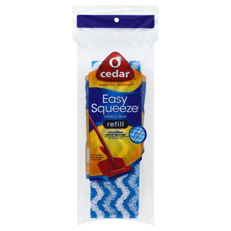 O-Cedar Easy Squeeze Sponge Mop Refill - Shop Mops at H-E-B