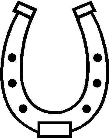 Horseshoe Template Printable - ClipArt Best