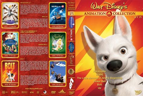 Walt Disney's Classic Animation Collection - Set 15 - Movie DVD Custom Covers - ratatouille ...