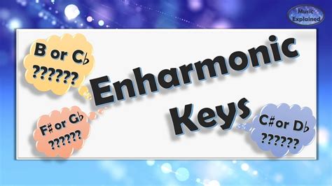 Enharmonic scales, Enharmonic Keys, Enharmonic Notes, Transposition - YouTube