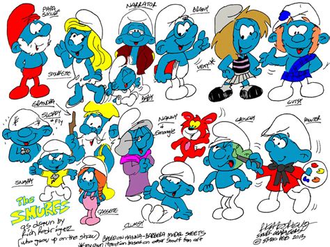 The Smurf Ohana by NewportMuse on DeviantArt