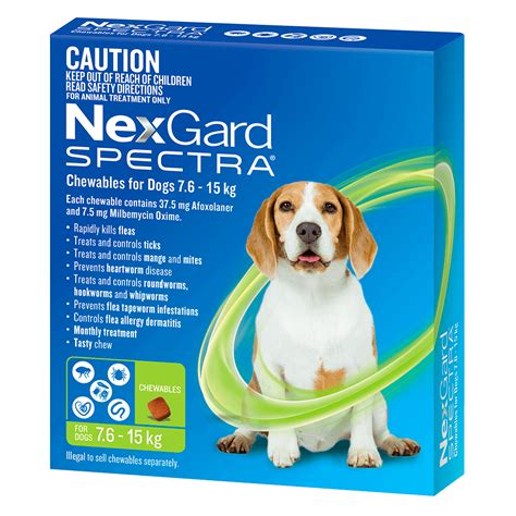 Buy Nexgard Spectra Medium Dog Online | Better Prices At Pet Circle