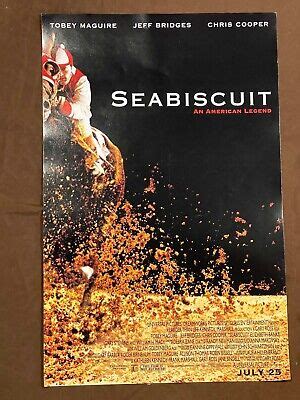 Seabiscuit Movie Poster