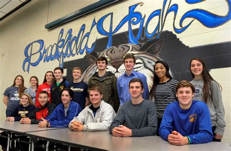 Brookfield High athletes announce their college choices - NewsTimes