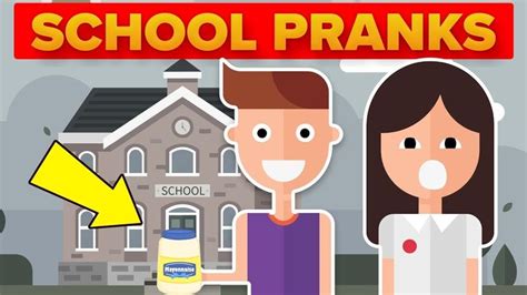 15 Back to School Pranks You Should Watch Out For - Diy Pranks - YouTube | School pranks, Back ...