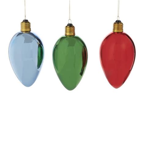 Retro Light Bulb Ornament 18cm/7" – Uniquely Christmas