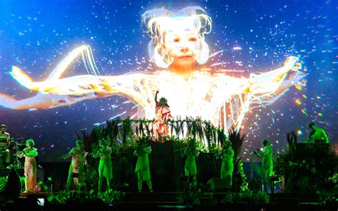 Behind the scenes on Björk’s Utopia Tour