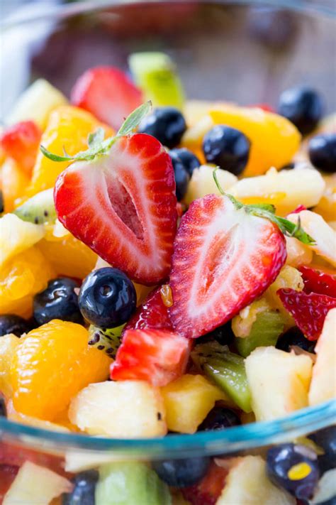 Summer Fruit Salad - Easy Peasy Meals