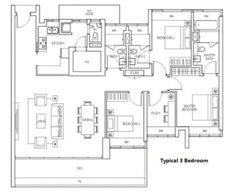 Dakota Residences Floor Plans & Units Mix