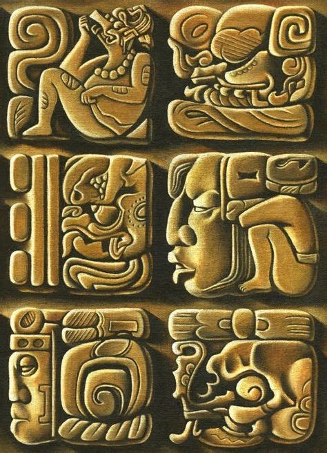 33 beste afbeeldingen van Maya hieroglyphs - Symbolen, Maya en Maya symbolen